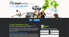 Desktop Screenshot of miamishorescarpetcleaning.com